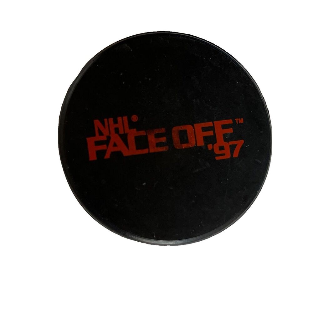 97 NHL FANTASY 47th ALL-STAR game playstation face off puck